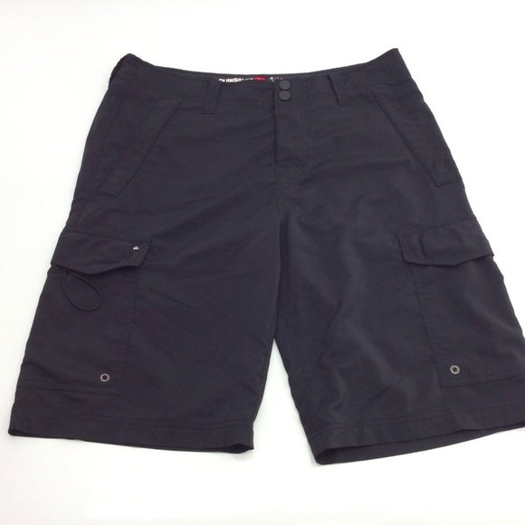 Quiksilver Shorts Mens Quicksilver Amphibians Shorts Black Size 32